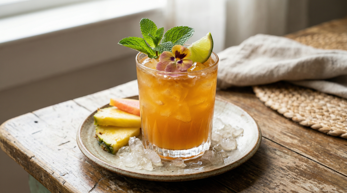 Ce cocktail interdit qui te transporte instantanément sous les tropiques : découvre le secret du Mai Tai ! – cocktail tropical