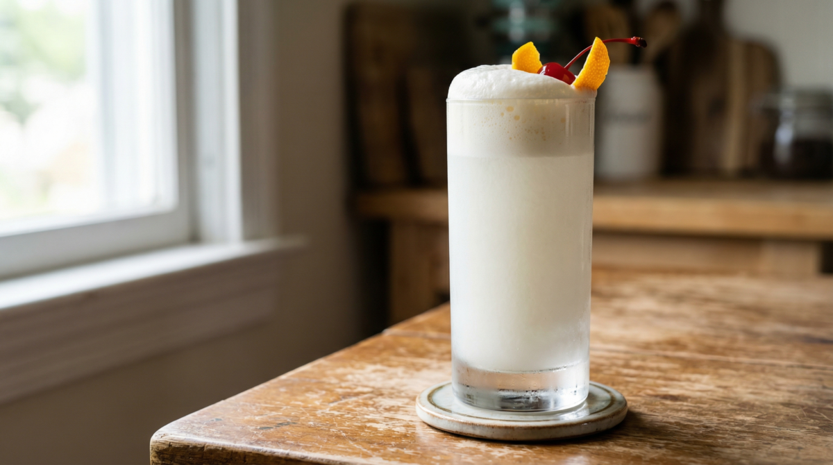 Ce cocktail secret de la Nouvelle-Orléans crée une mousse magique : découvrez le Ramos Gin Fizz qui rend tout le monde fou ! – cocktail mousseux