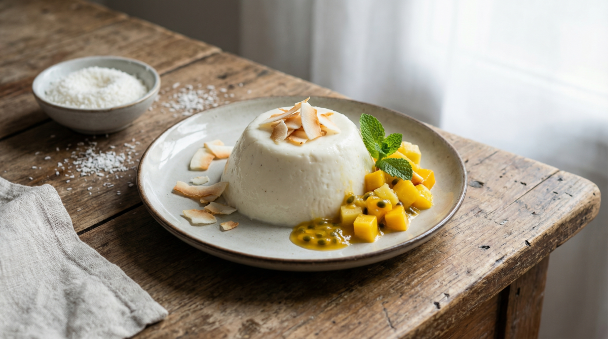 Ce dessert antillais va bouleverser vos papilles : découvrez le blanc-manger coco qui fait fondre toute la France ! – blanc-manger coco