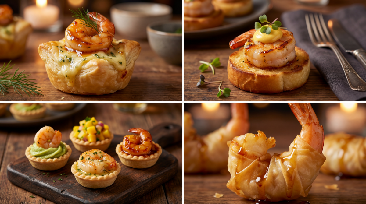 Ces bouchées à la crevette ne passent pas au four… mais volent la vedette à tous les feuilletés pour le reveillon