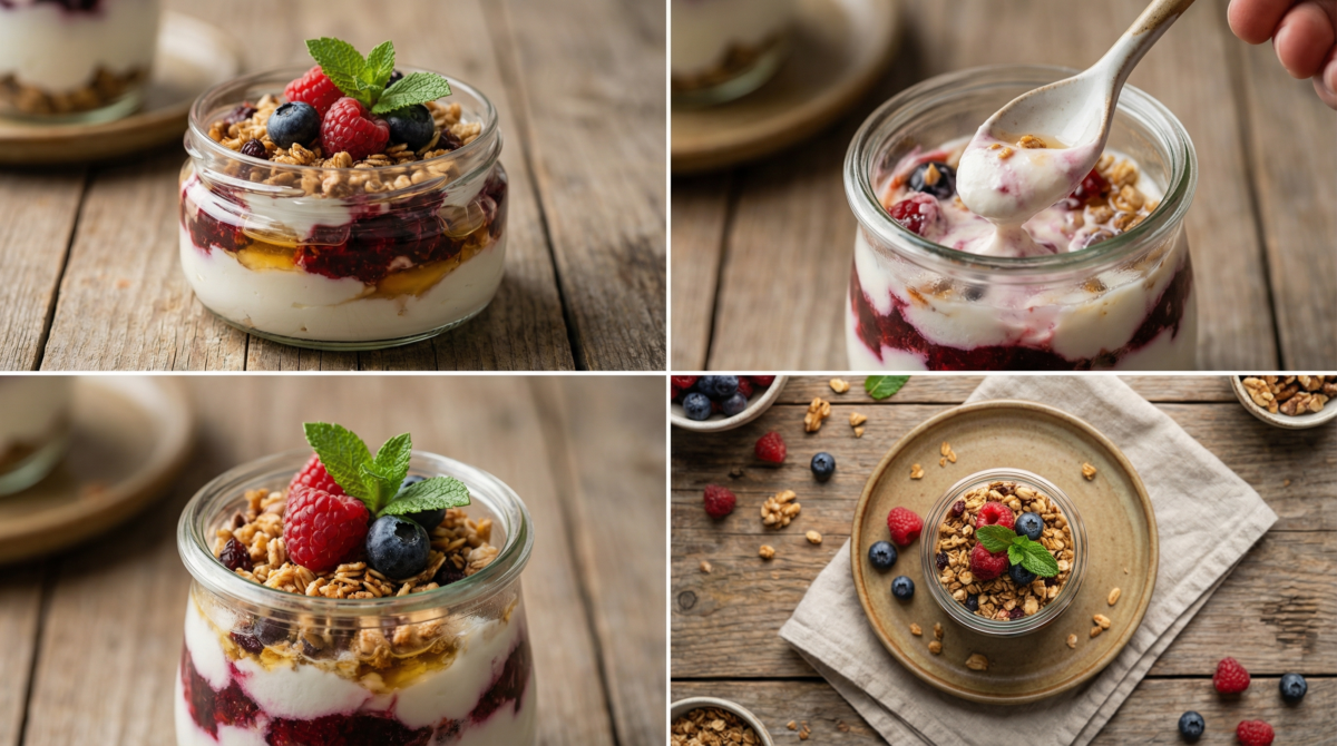 Cette recette de verrines va choquer vos papilles : découvrez le secret du yaourt grec transformé en dessert ultra gourmand en 2 minutes ! – verrines méditerranéennes