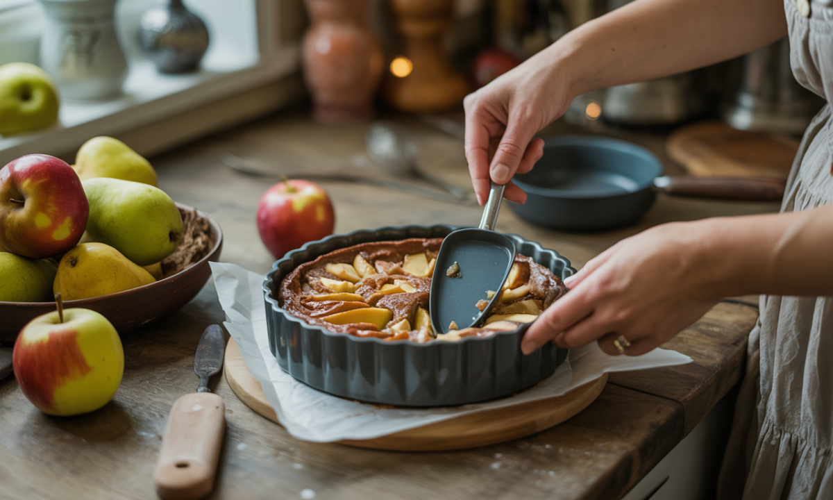 découvrez la recette facile et gourmande du clafoutis moelleux aux pommes, poires et vanille, parfaite pour réchauffer vos journées d'automne avec douceur et saveurs.