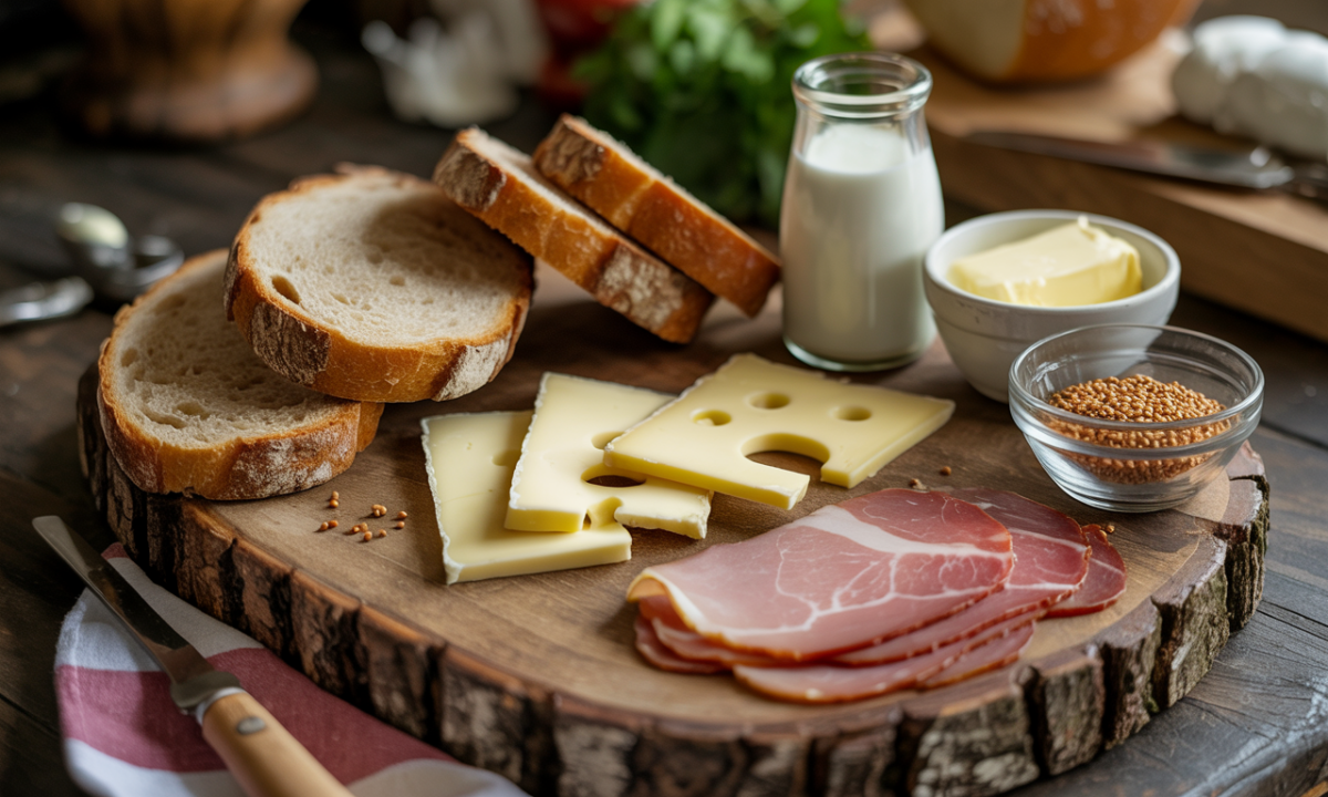 découvrez notre croque-cake irrésistible qui marie le comté fondant, le jambon savoureux et un secret croustillant pour une expérience gourmande unique à chaque bouchée.