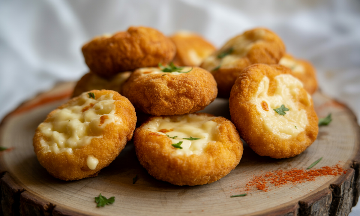 découvrez nos croquettes maison au fromage, parfaitement croustillantes à l'extérieur et fondantes à l'intérieur, pour un plaisir gourmand et irrésistible à chaque bouchée.