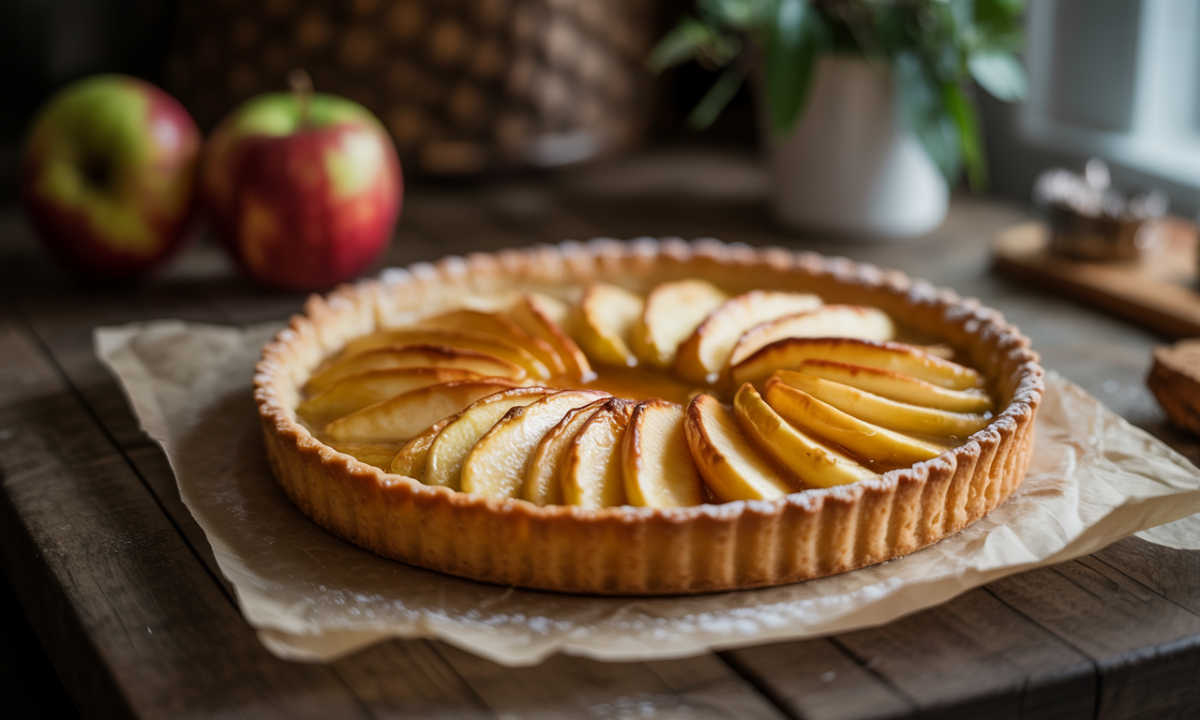 découvrez la tarte aux pommes ultra croustillante d’éric frechon, une recette généreuse et délicieuse qui fond en bouche et réchauffe le cœur à chaque bouchée.