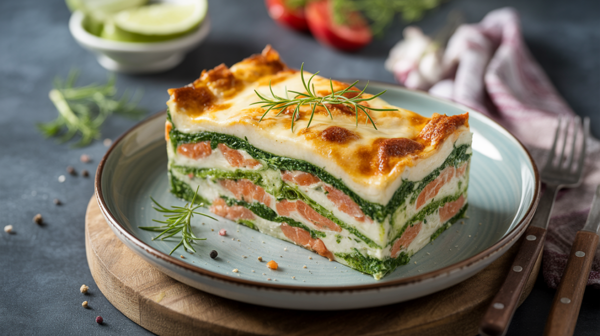Révolution Culinare : Découvrez les Lasagnes Saumon-Poireaux qui Vont Bouleverser Votre Dîner ! – lasagnes saumon-poireaux