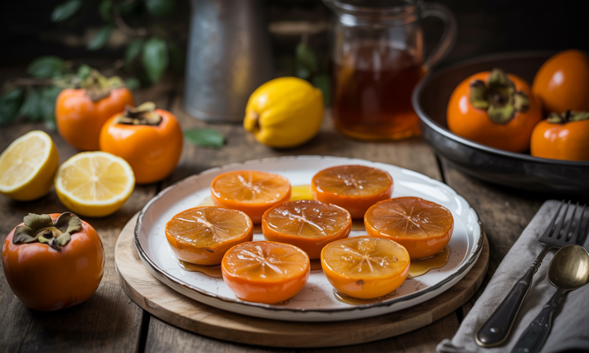 découvrez la recette des kakis rôtis au citron, une alternative gourmande et originale qui va détrôner la traditionnelle tarte aux pommes. simple, savoureuse et pleine de fraîcheur !