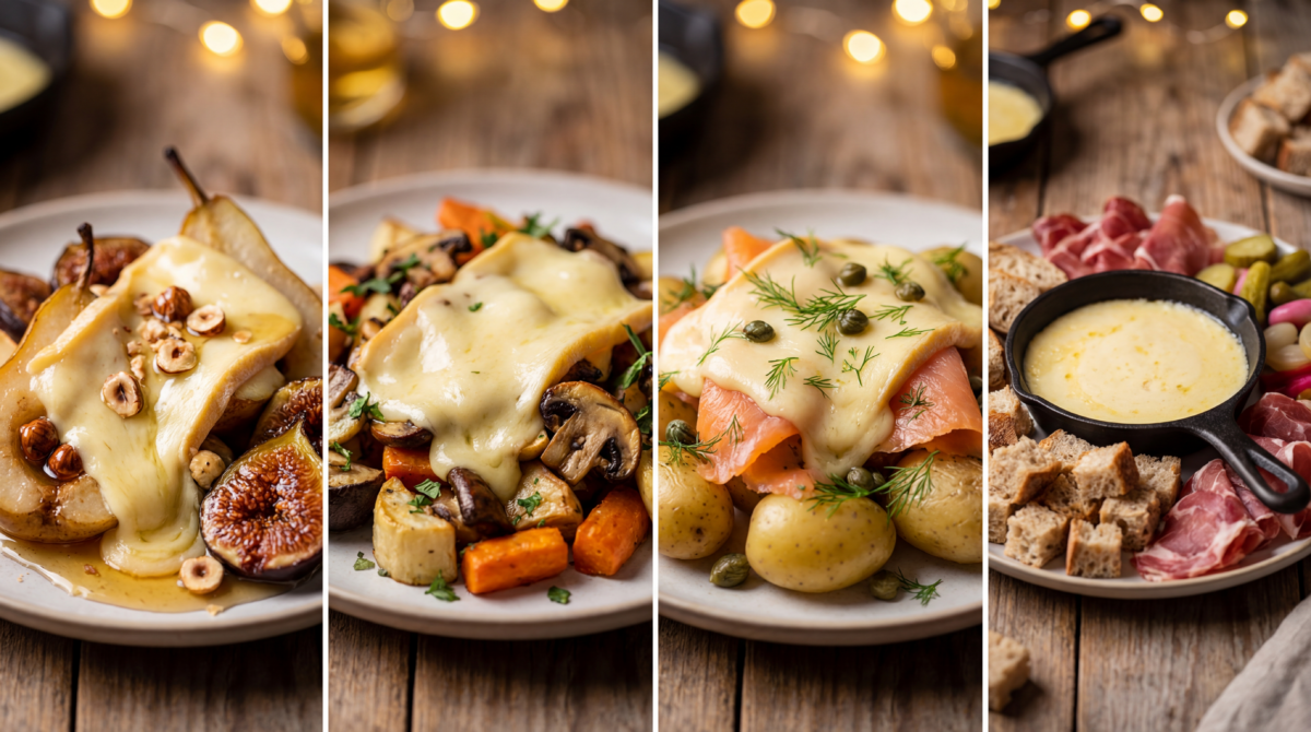 Raclette créative : sucrée, veggie, marine et totalement revisitée